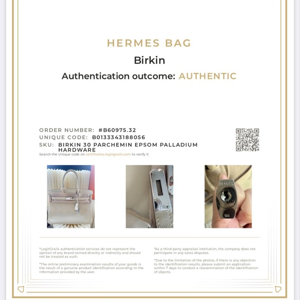Hermes Cream Satchel with Structured Design and Silver Hardware - Picture 11 of 16